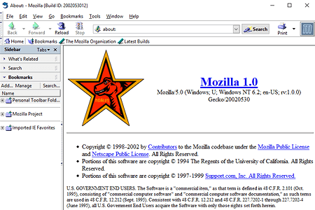 Mozilla 1.0