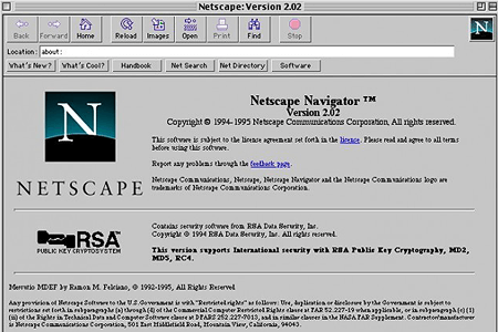 Netscape Navigator 2.0