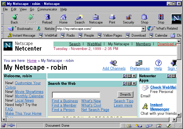 netscape navigator downloads